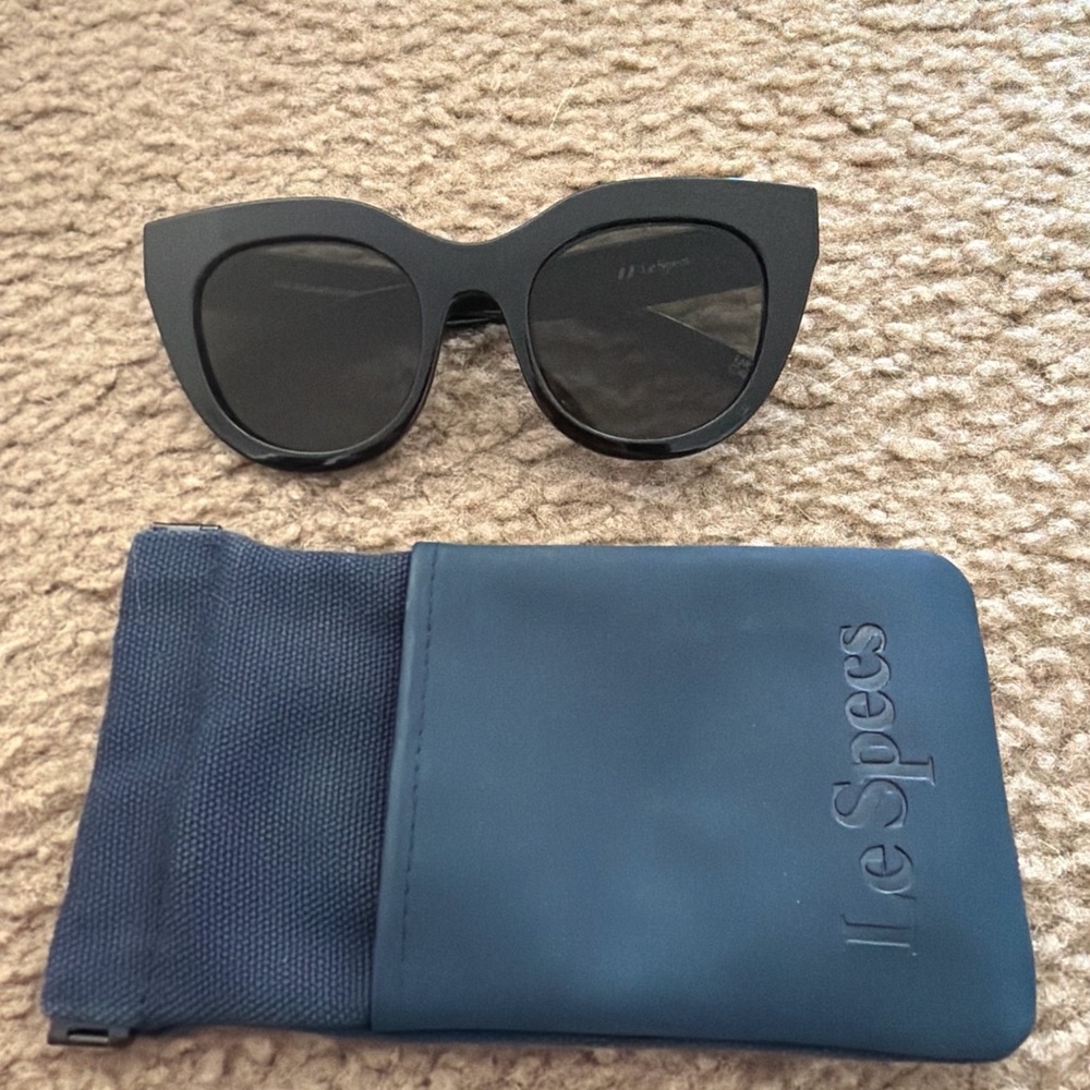 Le Specs Black Sunglasses